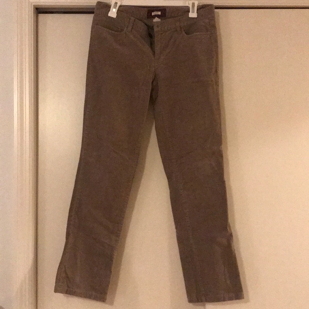 Brown corduroy